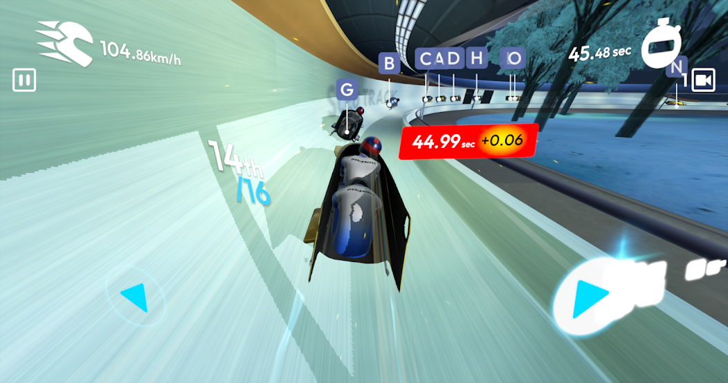 WINTER SPORTS : BOBSLEIGH screenshot