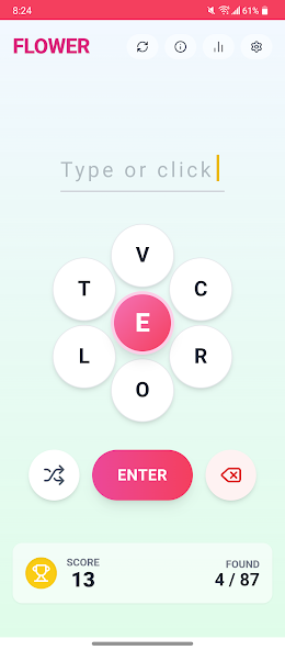 Word Flower screenshot