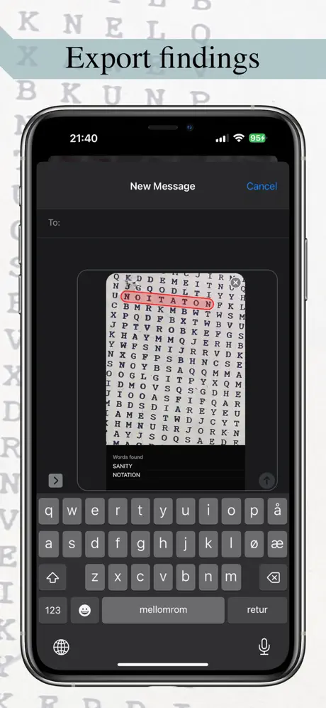 Word Search Scanner and Solver screenshot