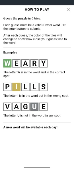 Wordly: Guess the Hidden Word screenshot