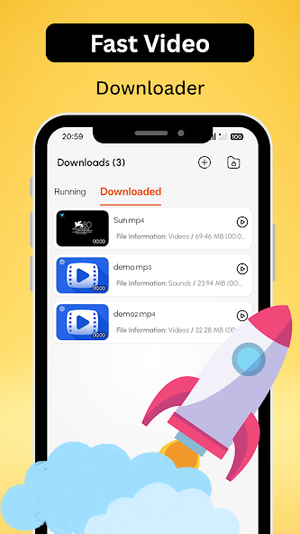 XVX HD Video Browser & Saver screenshot