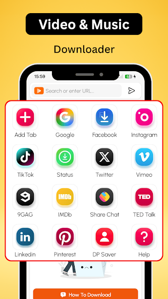XVX HD Video Browser & Saver screenshot