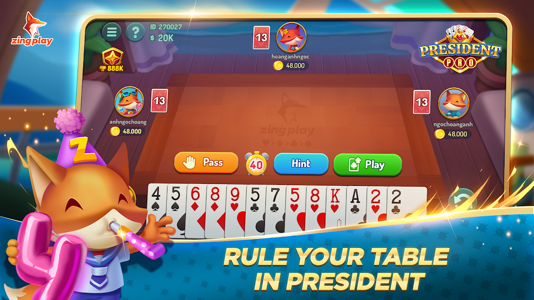 ZingPlay Cards: Rummy and Tonk screenshot