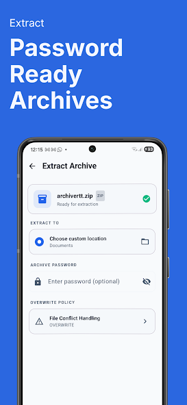 ZIP RAR Compressor & Extractor screenshot
